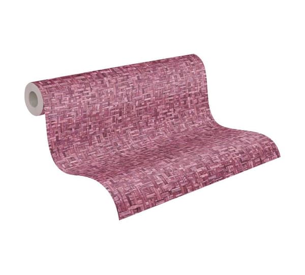 A.S. Creation Jungle Chic 377065 Vinyltapet Trä 0.53 m x 10.05 Rosa