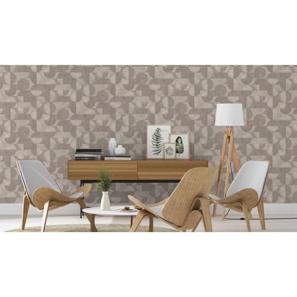 non-woven tapet 521351 retro vintage tapet 53 x 1005 cm Rasch Concrete Grå