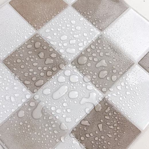 Självhäftande Kakeldekor 1/10-pcs 3D-effekt för Kök och Bad
