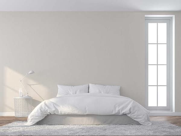 Enfärgat Tapet M1-No.3901 Non-Woven Tapet Kräm Enfärgad Tapet
