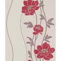 Miniatyrbild 2 av 3: Rasch Selection | 886511 | non-woven tapet blommig | 0,53 m x 10,05 m | röd