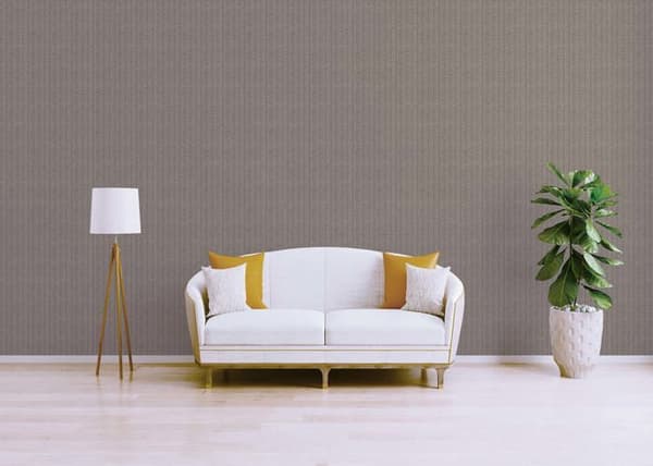 Vintage Tapet M1-No.1655 Brun Beige Geometrisk Struktur