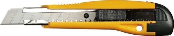 Tapetkniv stort blad med metallstyrning Titanium