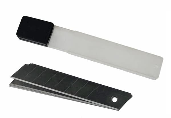 Erstatningsblade til knive 18mm 10 stk Titanium