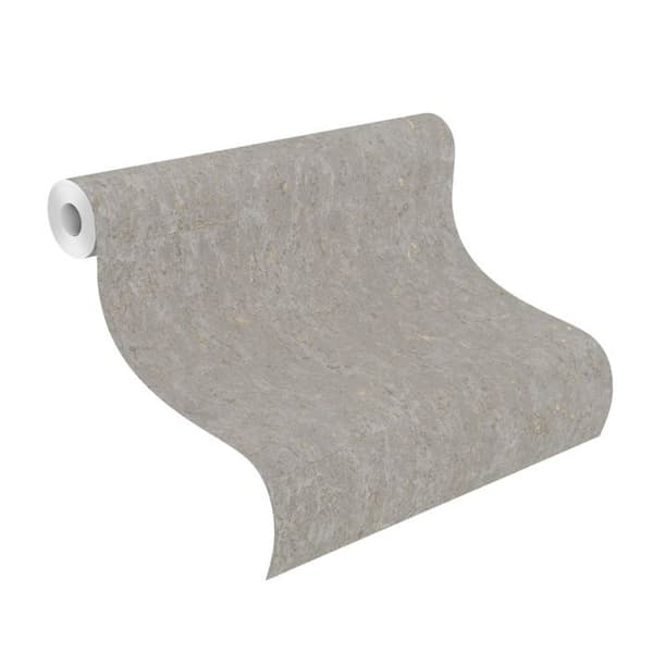 non-woven tapet 538335 industriellt tapet 53 x 1005 cm Rasch Curiosity grå