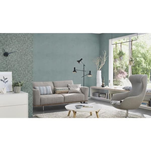 Rasch Factory V 315042 Tapet non-woven Botanisk 10.05 x 0.53 m Grön Mörkgrön