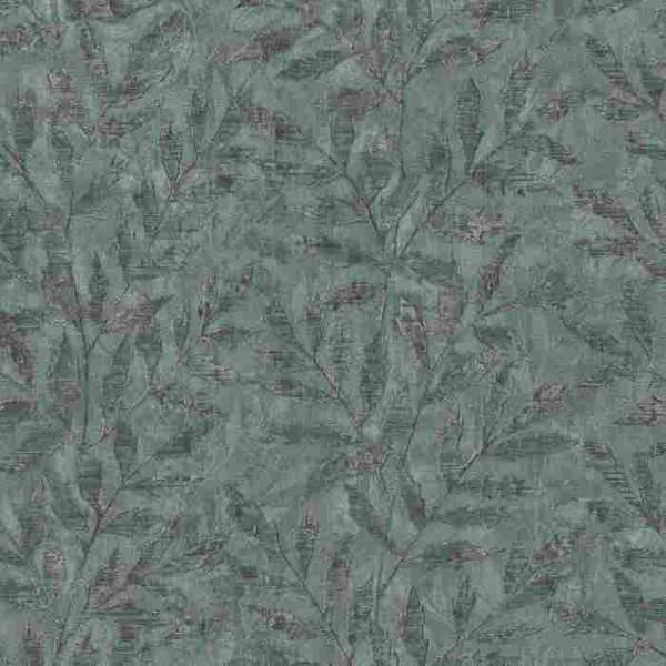 Rasch Factory V 315042 Tapet non-woven Botanisk 10.05 x 0.53 m Grön Mörkgrön