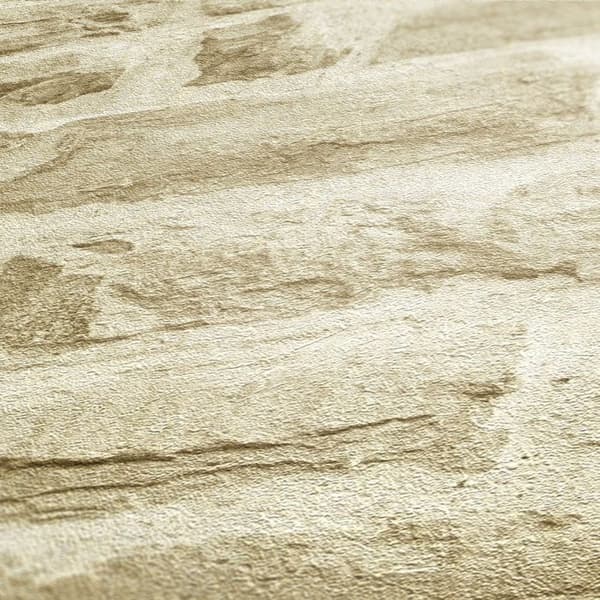 Non-woven tapeter - beige - stenimitation - Mönstrade tapeter - Elements II - A.S Création