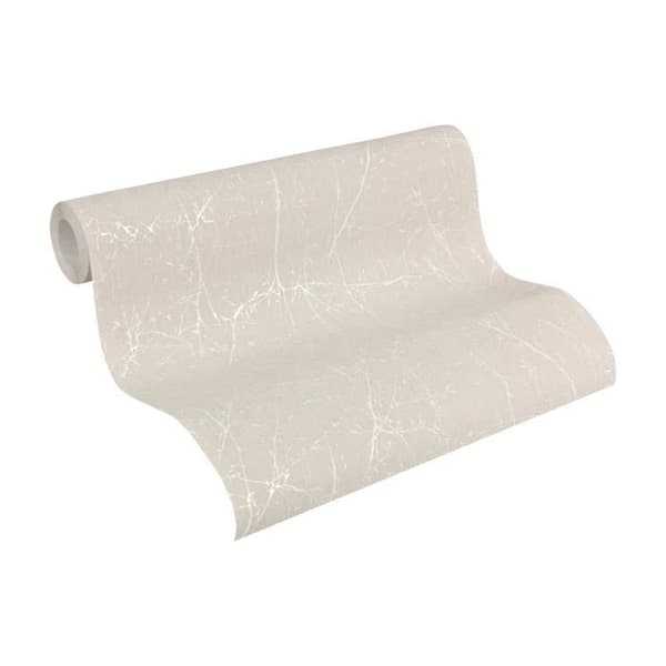 A.S. Creation Elegance 3 | 305074 | blommig non-woven tapet | 0,53 m x 10,05 m | beige
