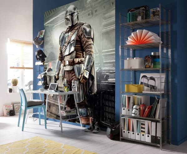 panoramatapet star wars grått och brunt - 200 x 280 cm - 612078
