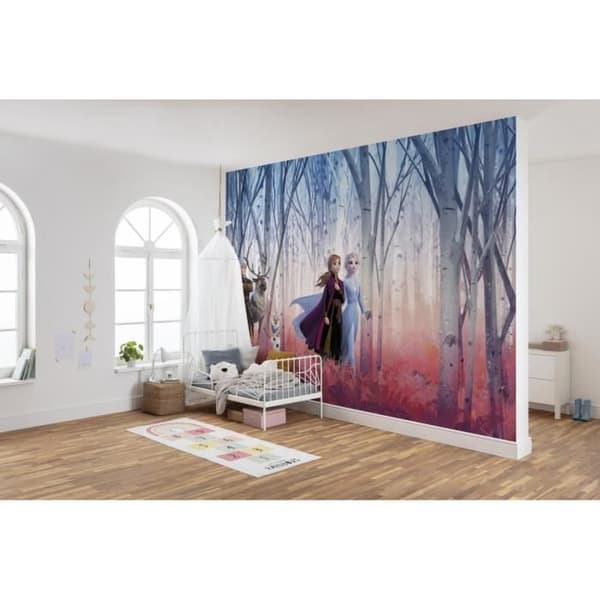Fototapet - Disney - Frozen Friends Forever - 368x254 cm - Non-woven - Barnmotiv
