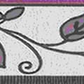 Miniatyrbild 3 av 4: Väggfris - Endast Kantband - 8 - 5,00 m x 0,05 m - crème - Non-woven