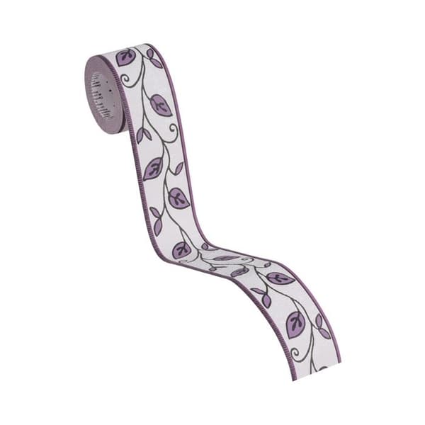 Väggfris - Endast Kantband - 8 - 5,00 m x 0,05 m - crème - Non-woven