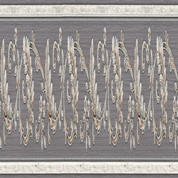 A.S. Creation Only Borders 10 369144 non-woven tapet klister barock 0.08 m x 5 m grå