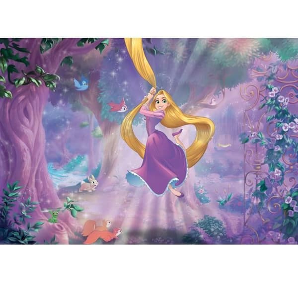 Tapet - Disney - Rapunzel - 368x254 cm - Lim ingår - Barnmotiv