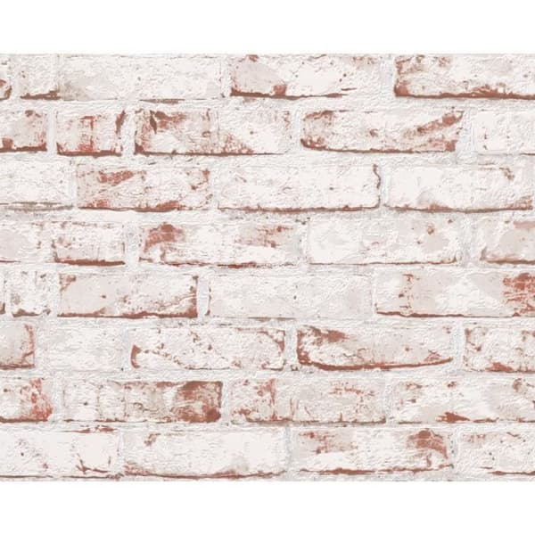New England non-woven tapet - 10,05 m x 0,53 m - beige