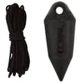 Miniatyrbild 2 av 4: Coral tools - 69300 - Coral Essentials Plumb Bob i lätt nylon med rep för upphängning av tapeter, Svart, 20 g