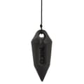 Miniatyrbild 1 av 4: Coral tools - 69300 - Coral Essentials Plumb Bob i lätt nylon med rep för upphängning av tapeter, Svart, 20 g