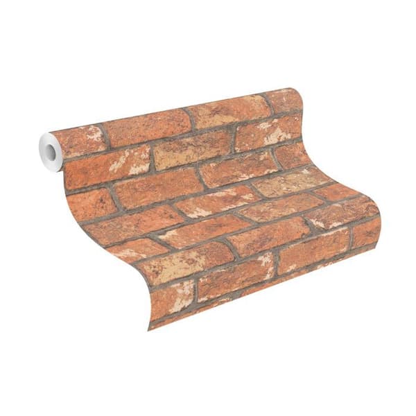 Rasch Selection 278217 Tapet Papper Mönster & Motif 10.05 x 0.53 m Röd