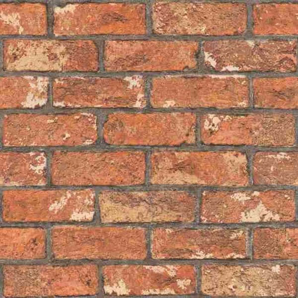 Rasch Selection 278217 Tapet Papper Mönster &amp; Motif 10.05 x 0.53 m Röd