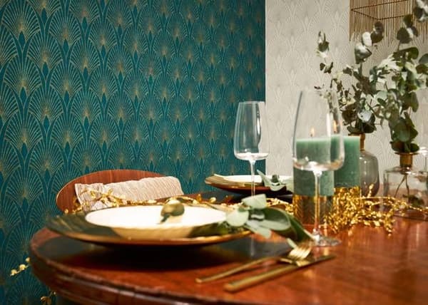 A.S. Creation New Walls 374275 non-woven tapet vintage 0.53 m x 10.05 m grön
