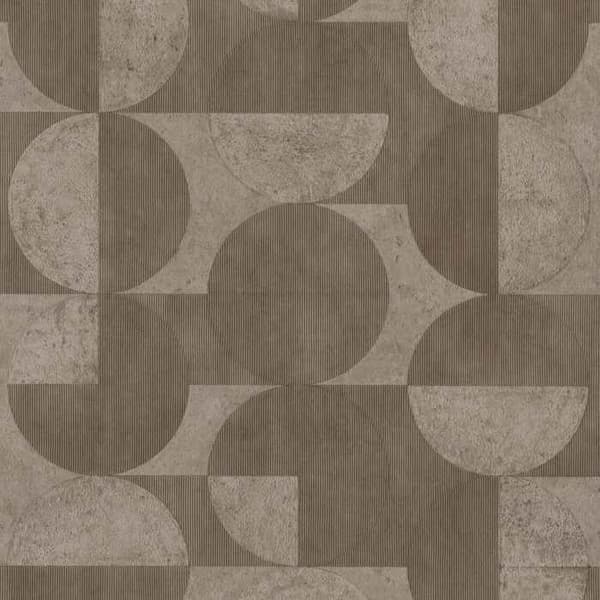 non-woven tapet 521368 retro vintage tapet 53 x 1005 cm Rasch Concrete brun