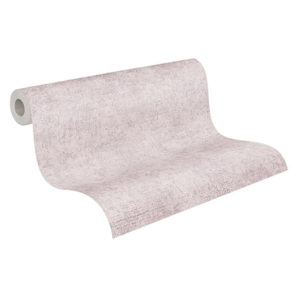 A.S. Création Unitapete Trendwall 2 enfärgat tapet non-woven matt rosa fint strukturerad 380894 38089-4