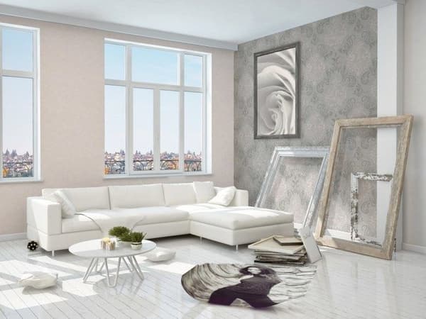A.S. Creation Memory 3 953726 papper non-woven barock 0.53 m x 10.05 m grå