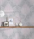 Miniatyrbild 4 av 6: A.S. Creation Memory 3 953726 papper non-woven barock 0.53 m x 10.05 m grå