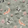 Miniatyrbild 3 av 3: non-woven tapet 409437 tapet med djur 53 x 1005 cm Rasch Kimono grön