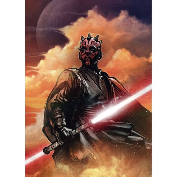 Komar Tapet Foto Star Wars Darth Laser Sabre Dubbelansikte Sith Lord 280 x 200 cm Intissé