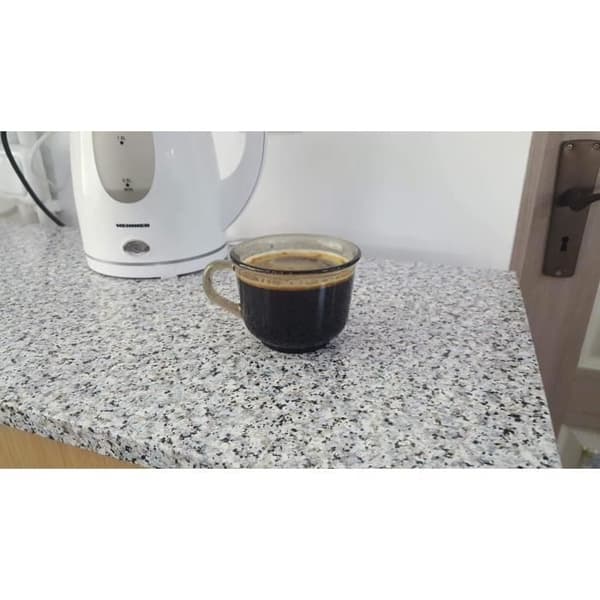 DC-FIX - Självhäftande rullsten porrinho grå / vit 2mx67.5CM