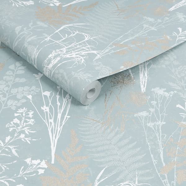 Superfresco Easy - Non-woven tapet - Organics Duck Egg