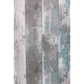 Miniatyrbild 1 av 2: Noordwand Tapet Topchic Wooden Planks mörkgrå och blå