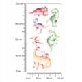 Pikkukuva 3 / 4: Lasten seinätarrat Värikkäät dinosaurukset 125x250cm