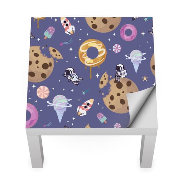 IKEA LACK lasten pöytätarra Cookie Space