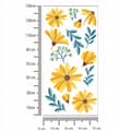 Miniatyrbillede 3 af 4: Vægklistermærker med vilde blomster 75x150cm
