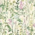 Miniatyrbild 1 av 6: Non-woven tapet 10258-05 blommigt tapet 0,53 x 10,05 m Erismann Casual Chic grön