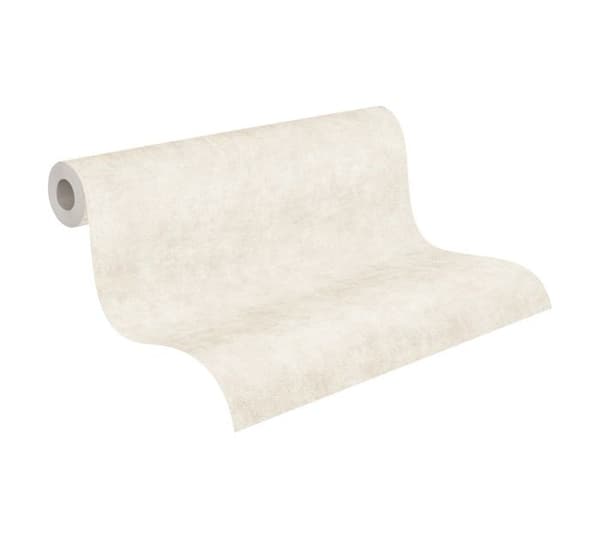 A.S. Creation Terra 389224 Non-woven tapet en enfärgad 10.05 x 0.53 m Ecru