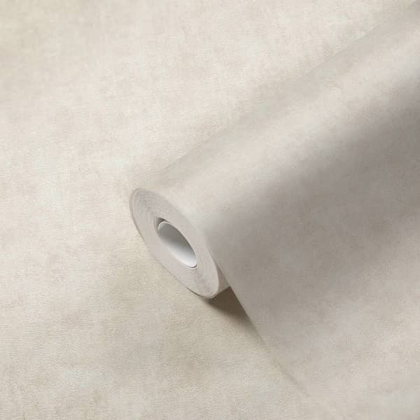 A.S. Creation Terra 389224 Non-woven tapet en enfärgad 10.05 x 0.53 m Ecru