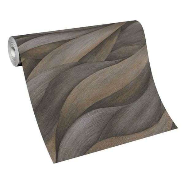 Tapet non-woven 10257-10 Grafiskt tapet 0,53 x 10,05 m Erismann Casual Chic brun