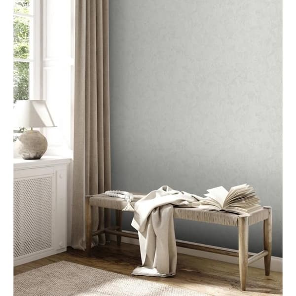 A.S. Creation Premium Vägg 2 390352 Non-woven Tapet Enfärgad 10.05 x 0.53 m Grå