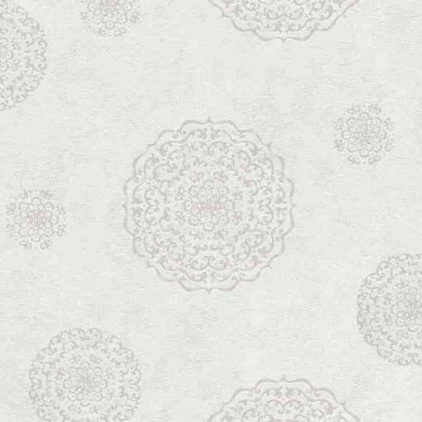 Rasch #ROCKNROLLE 540550 non-woven vintage tapet 0.53 m x 10.05 m grå
