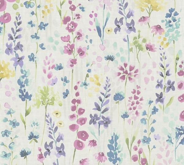 Tapet Blommor M1-No.11202 Färgad Vinyl Vit Tadessi 10.05m x 0.53 m