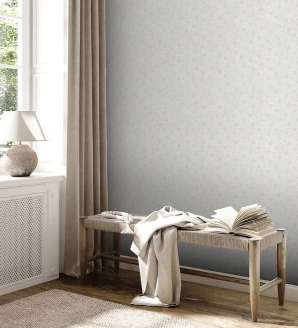 A.S. Creation Maison Charme 390672 Non-vävd tapet Blommor 10.05 x 0.53 m Grå