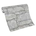 Miniatyrbild 3 av 6: vinyl expanderad 10297-14 non-woven tapet sten betong 0.53 x 10.05 m Erismann Focus crème
