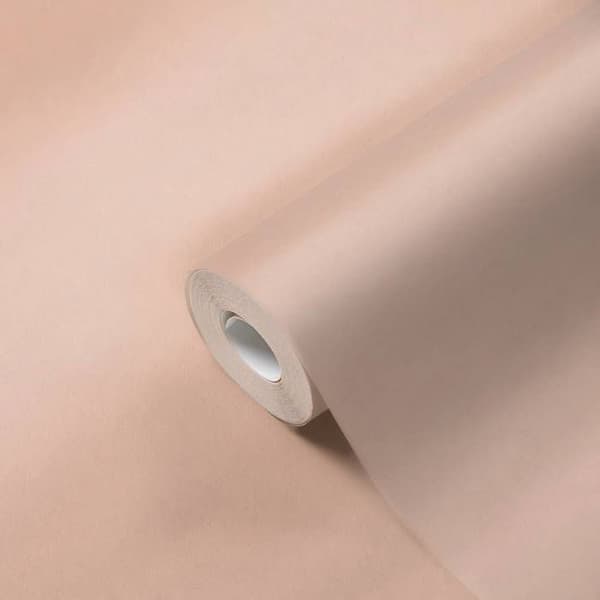 A.S. Création AP ARCADE 393307 non-woven tapet enfärgad monochrom 10.05 x 0.53 m rosa salong sovrum kontor