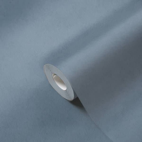 A.S. Création AP ARCADE 393314 non-woven tapet enfärgad monokrom 10.05 x 0.53 m blå vardagsrum sovrum kontor