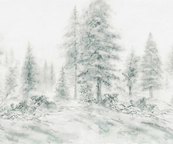 A.S. Creation Tapetkollektion Atelier 47 DD117840 Skog & växter Vit