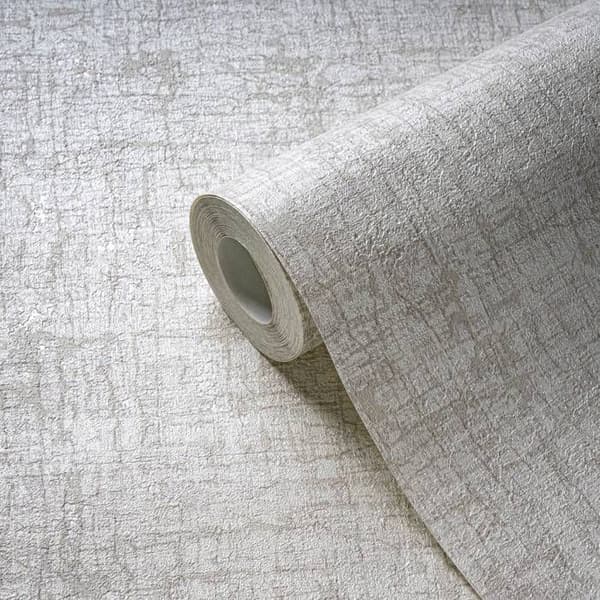 A.S. Creation Smart Surfaces 395641 Non-vävt tapet Stenliknande 0.53 x 10.05 m Vit